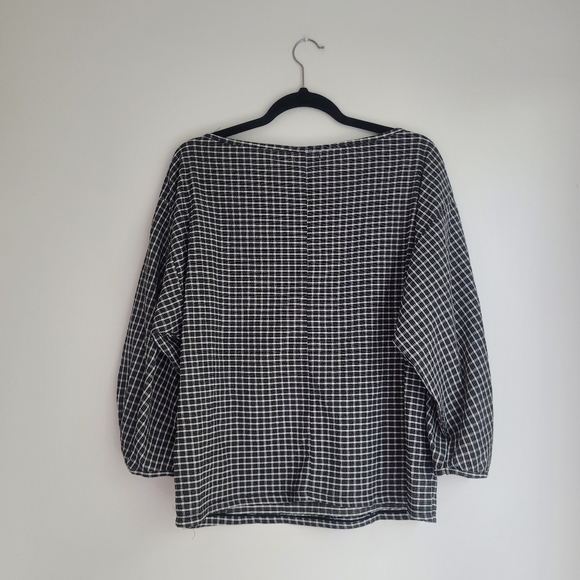 Checkered Blouse - Picture 2 of 4
